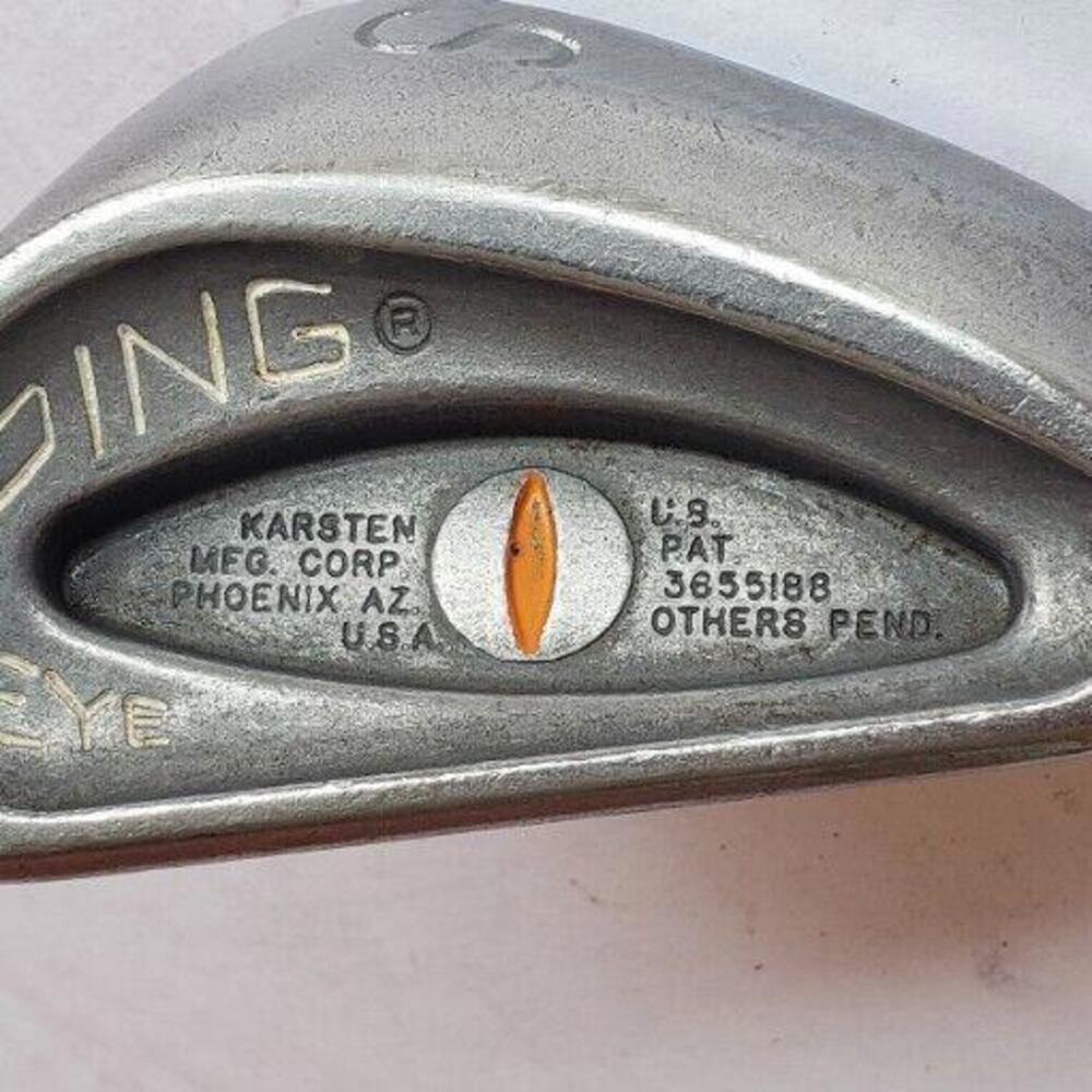 PING Eye Karsten Cat Eye Orange Dot / S Iron / Karsten Steel Shaft / RH 35"